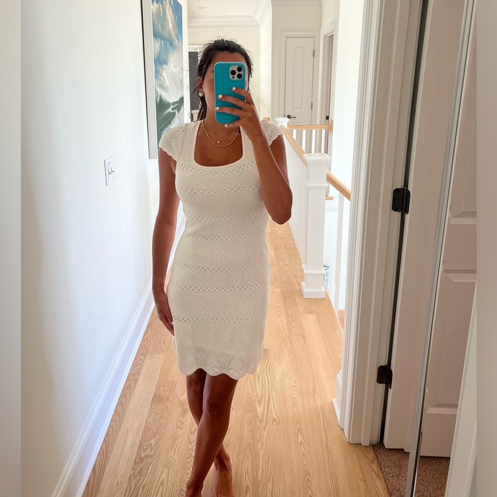 Love Shack Fancy Elvirie Mini Dress